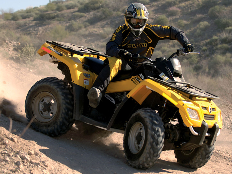 Фото CanAm Outlander 500 — 4 фото квадроцикла Кан Ам Аудлендер 500 2024