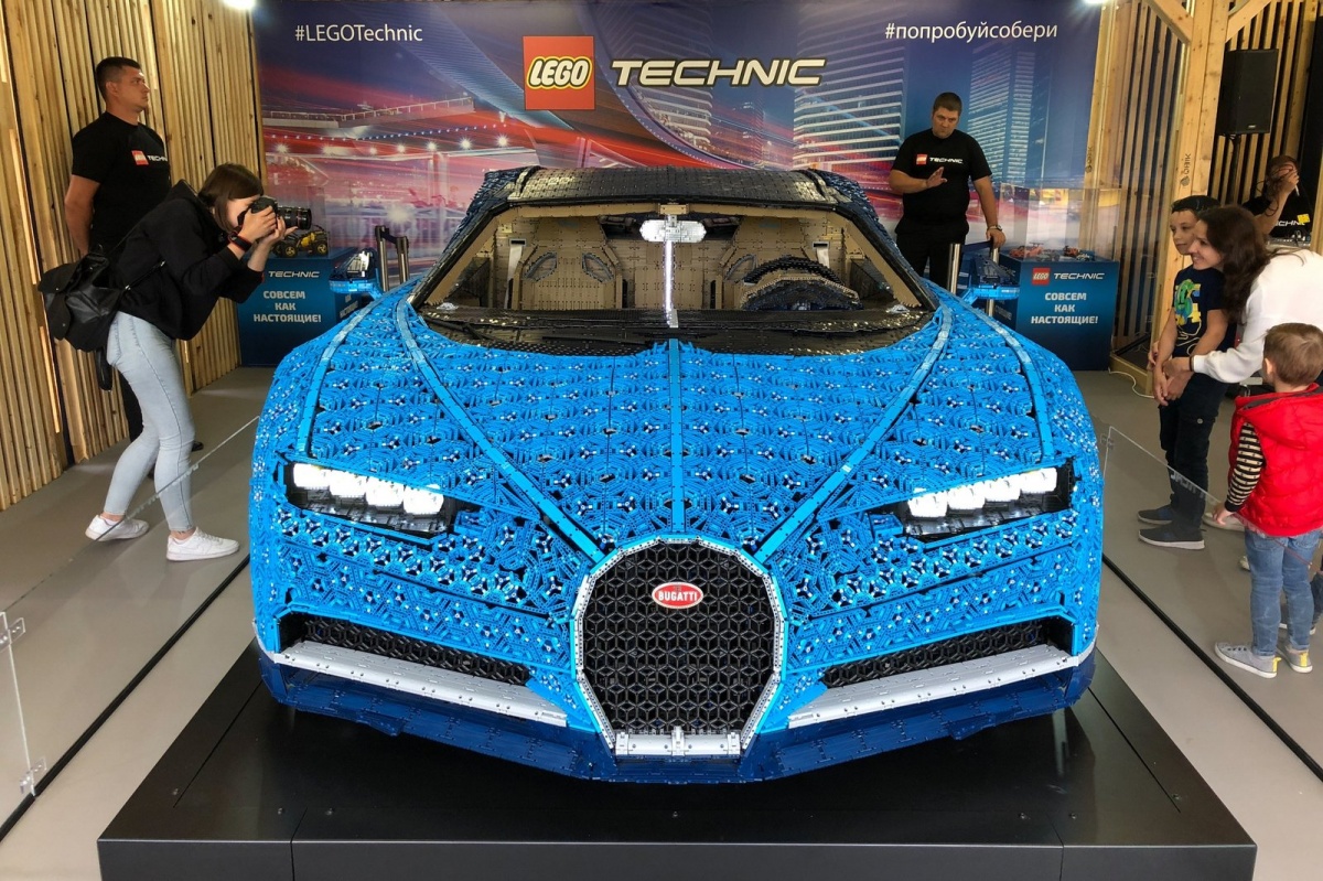 Интересные автомобили из Lego