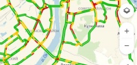 Пробки на дорогах Нижнего Новгорода оцениваются в пять баллов